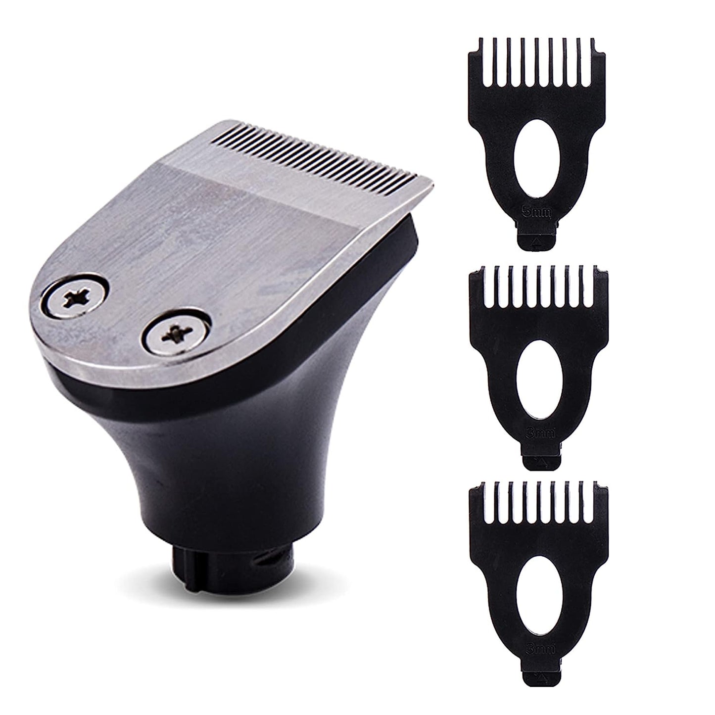 AidallsWellup Precision Trimmer Head, Clipper Head With 3 Limit Combs (3 mm, 5 mm, 7 mm).