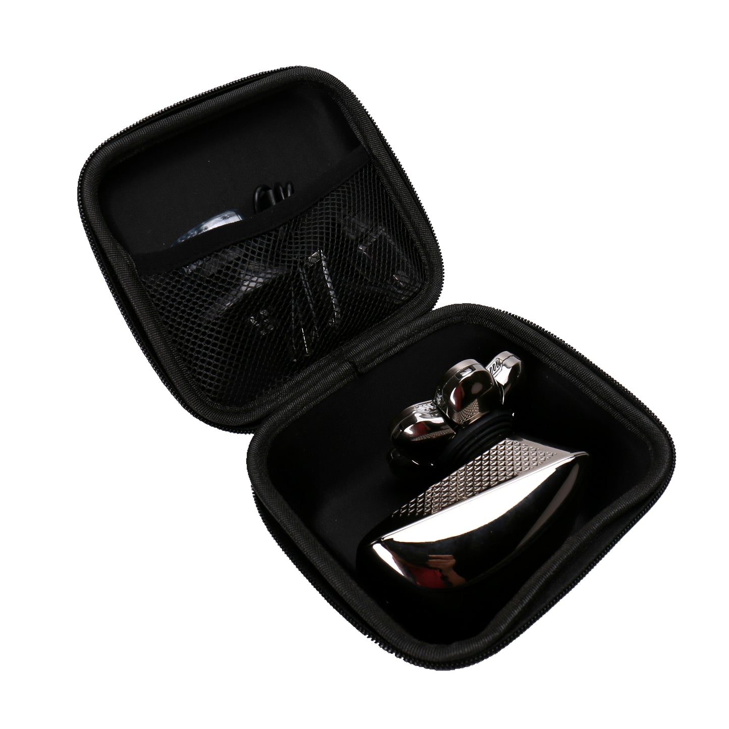 AidallsWellup Leather Case for Head Shaver, for Men's 5-in-1 Electric Head Shaver, Universal, Black Case