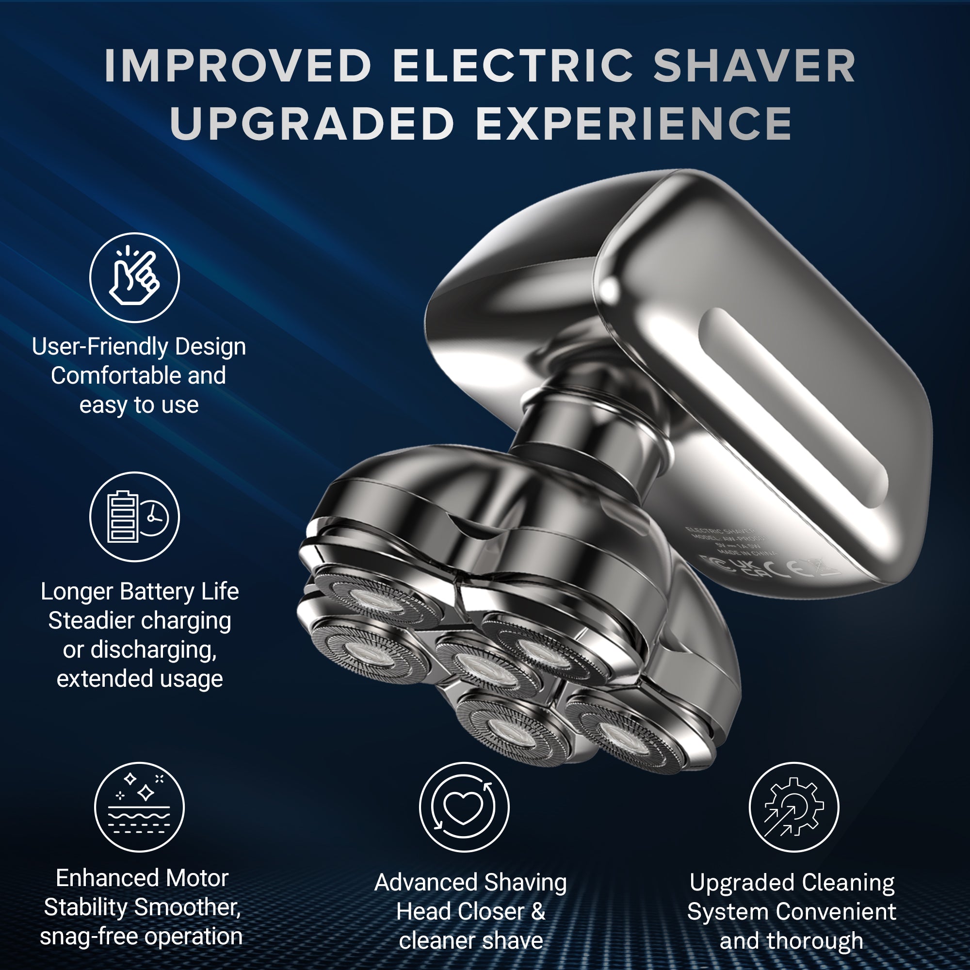 AidallsWellup Electric Head Shaver – AidallsWellup - Electric Razor ...